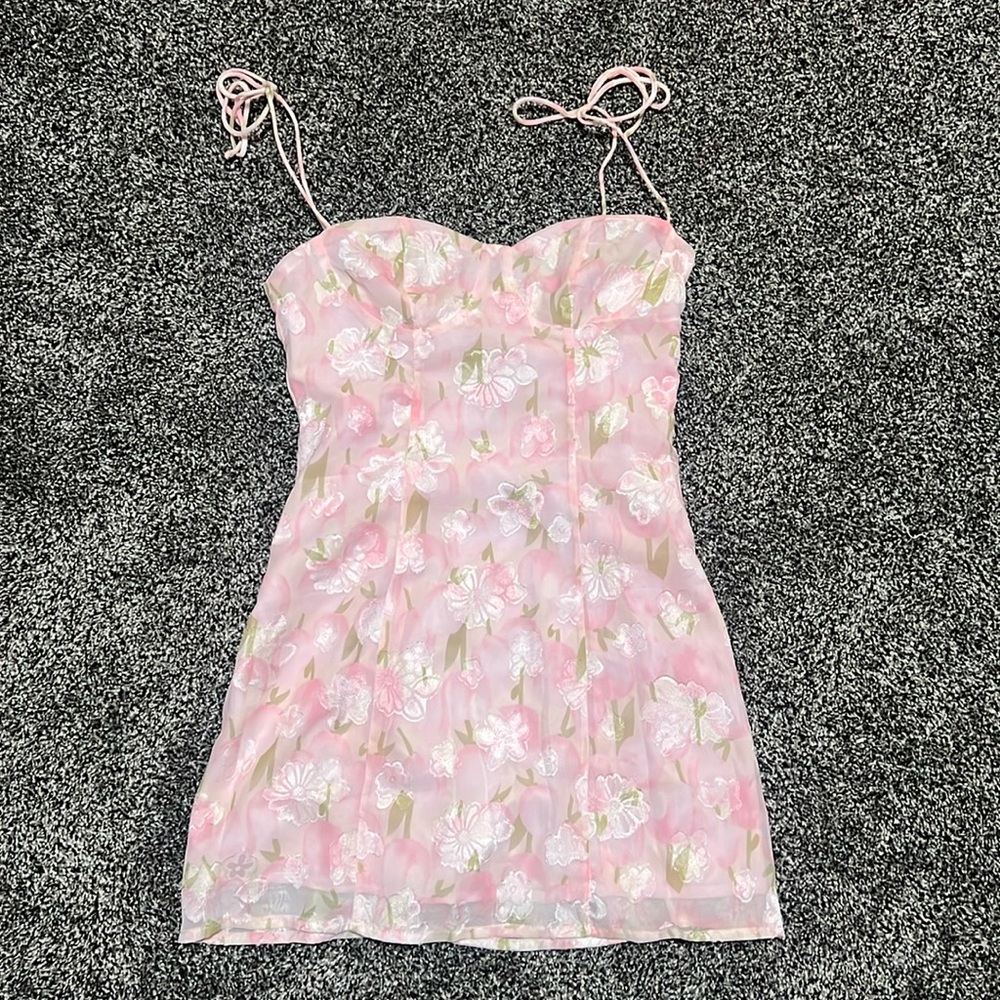 Beginning Boutique Penny Lane Pink Floral Mini